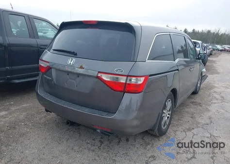 2012 Honda Odyssey Ex z USA, uszkodzony, nr VIN 5FNRL5H43CB019568